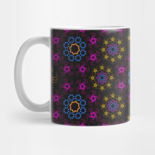 kaleidoscope fractal pattern Mug